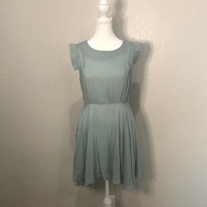 Qmzy Dress 100% Polyester Double Lined